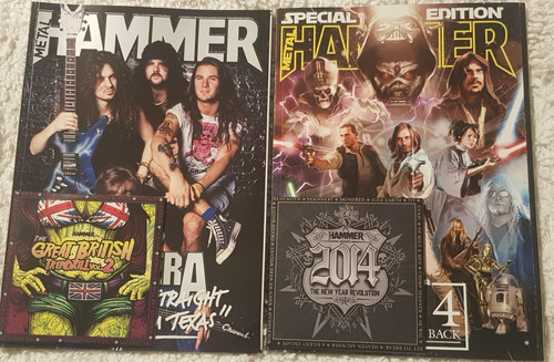 Metal hammer magazines - metal,