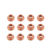 12x Copper Nut Exhaust