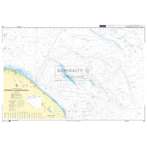 Admiralty chart 106 cromer - 106:,