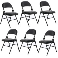 6 Commercial Folding Chairs