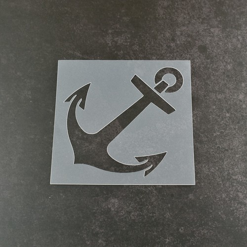 Anchor stencil reusable - anchor,