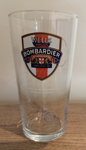 Wells bombardier beer ale - beer, pint