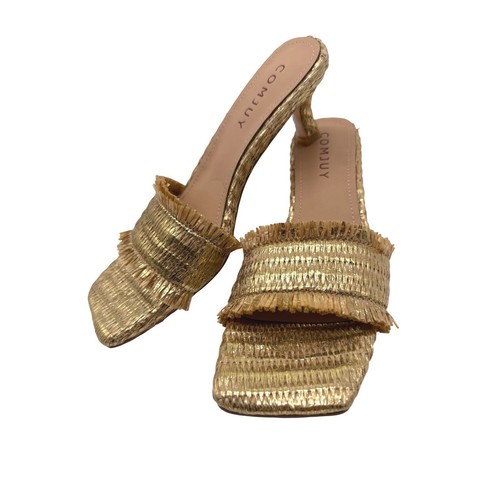 Comjuy kitten heel sandals - comjuy,