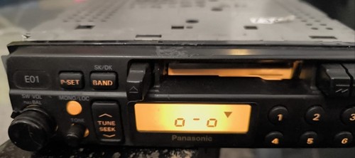 Vintage panasonic e01 car - vintage,