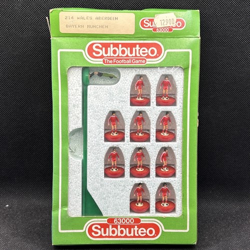 Subbuteo team wales - subbuteo,