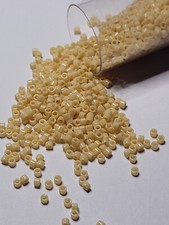 Beige Miyuki Delica Beads 11/0