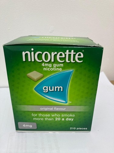 Nicorette chewing gum flavours - chewing,