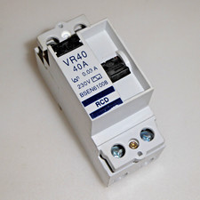40 Amp 30mA RCD Volex VR40 Residual Circuit Breaker 40A Double Pole Din Rail