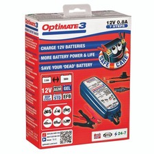 OptiMate 3 Motorcycle Battery