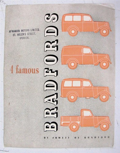 Jowett bradford vans pick - bradford,