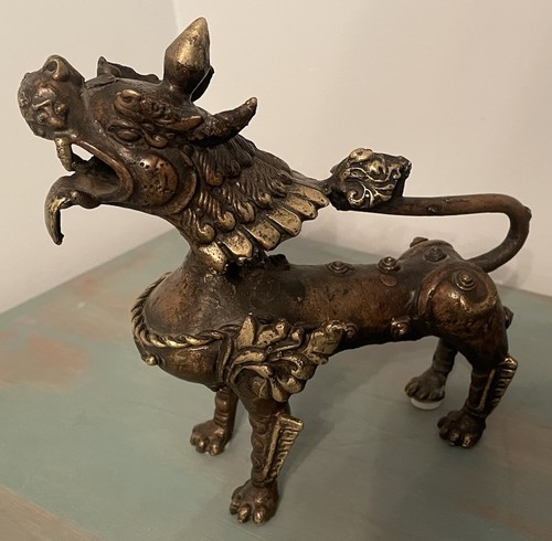 Vintage heavy bronze tibetan - vintage,