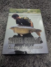 Rare LIVING THE DREAM Nigel Sharp Carp Fishing Book BURGHFIELD COMMON no Pike