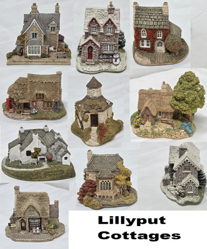 Lilliput lane cottages - lilliput, village