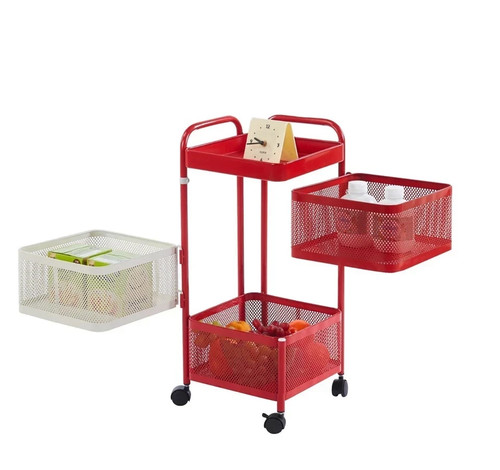 Tier rotating vegetable rack - 4,