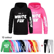 White Girls Boys  Hoodies Kids