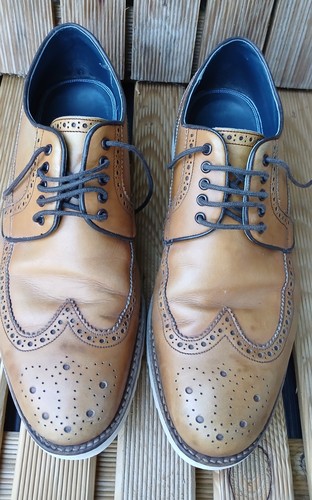 Tan men leather brogues - ,