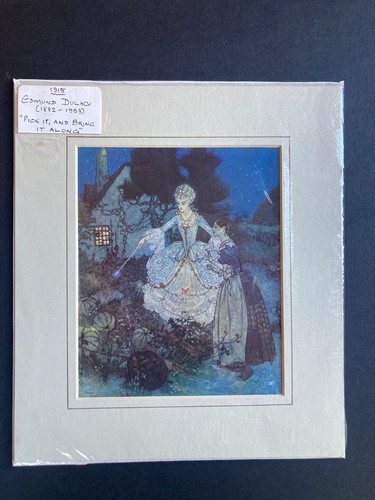 Vintage edmund dulac print - dulac,