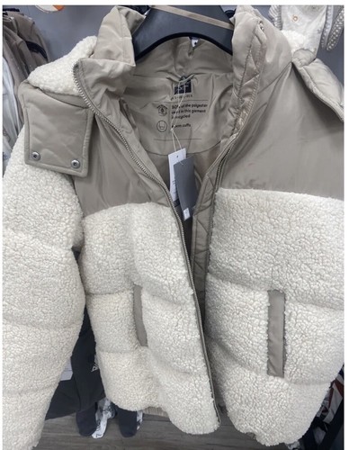 Teddy fleece borg beige - f&f,