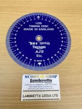 MOTORCYCLE BIKE ENGINE CAM IGNITION TIMING DISC. TOP QUALITY ALUMINIUM DISC.