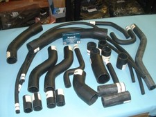 E-TYPE JAGUAR V12 SERIES 3 2+2/DHC WATER/COOLANT HOSE KIT, KEVLAR REINFORCED