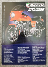 LAVERDA JOTA 1000/1200GTS GENUNINE MOTORCYCLE SALES BROCHURE