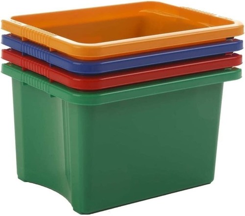 30l plastic storage boxes - 30l,