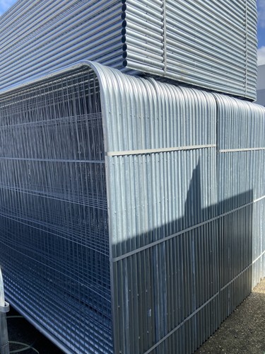Heras panels round top new - round,