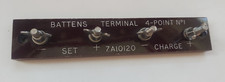 WIRELESS SET 19 WS19 WW2 ARMY MILITARY RADIO BATTENS TERMINAL 4 POINT ZA10120