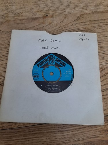 Max romeo hide - max, 7"vinyl