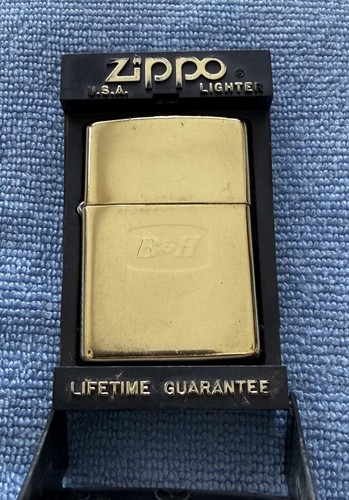 Genuine vintage zippo - genuine, brass