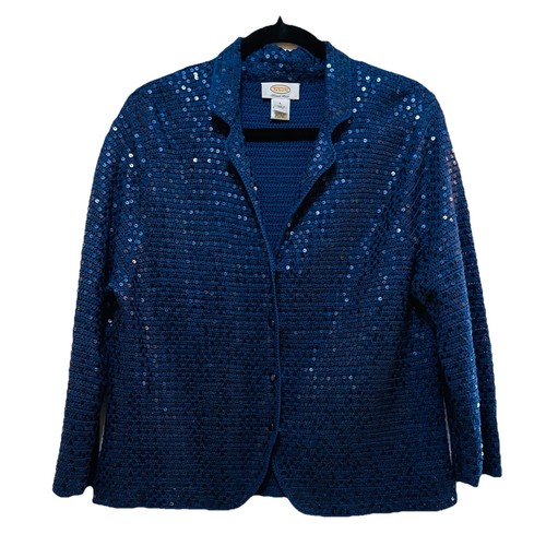Talbots vtg navy blue - vtg,