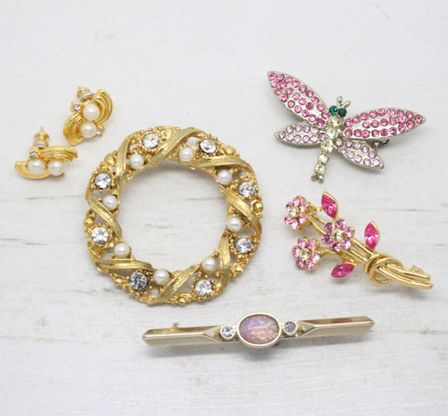 Vintage jewellery brooch job - brooch,