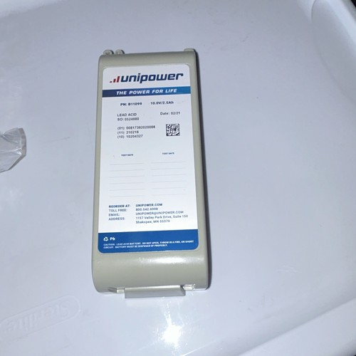 Unipower 2 5ah - unipower, 10.0v/2.5ah
