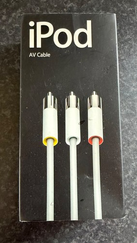 Genuine apple ipod cable - av,