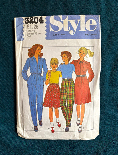 Style 3204 vintage 1980s girls - style,