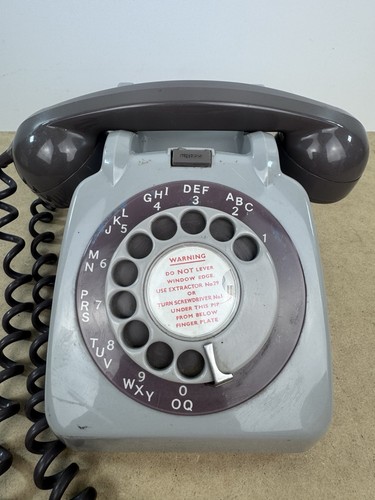 Vintage rotary dial telephone - vintage,
