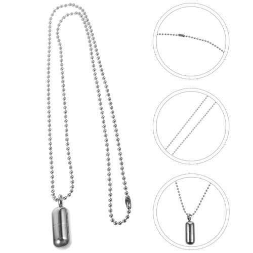 Pill perfume bottle pendant - perfume,
