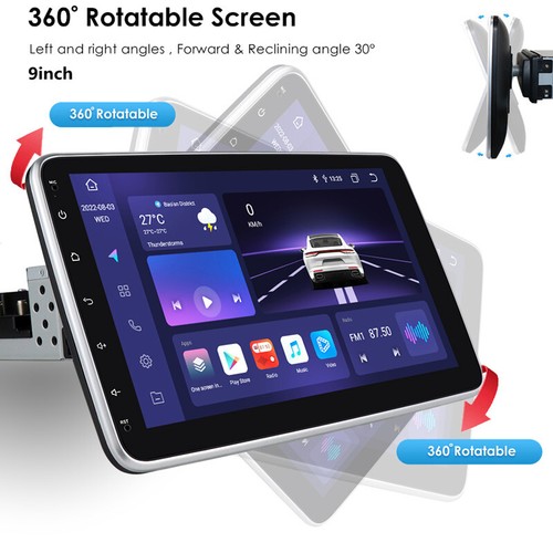 Car rotation ips screen 9in - rotation,