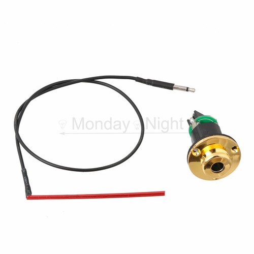 Red piezo pickup - red, under