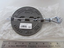 6” Wall Tent Cast Iron Wood