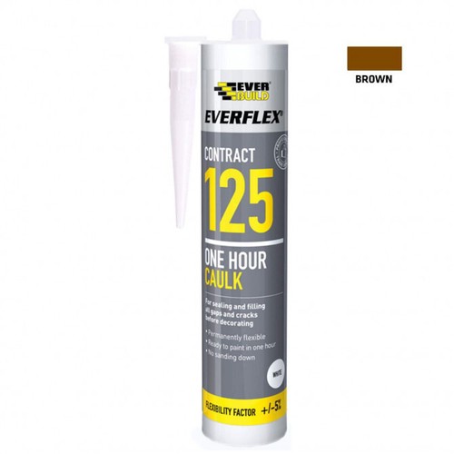 Brown decorators caulk - caulk, quick