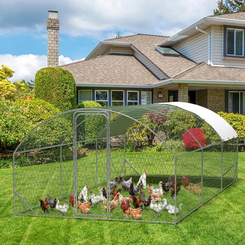 Walk poultry run cage large - walk-in,