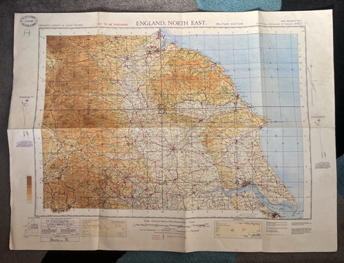 Orig ww2 linen backed - linen,