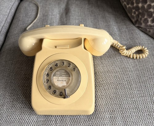 Vintage dial wind rotary - dial,