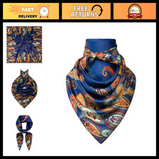 35" Men's Silk Cowboy Scarf -