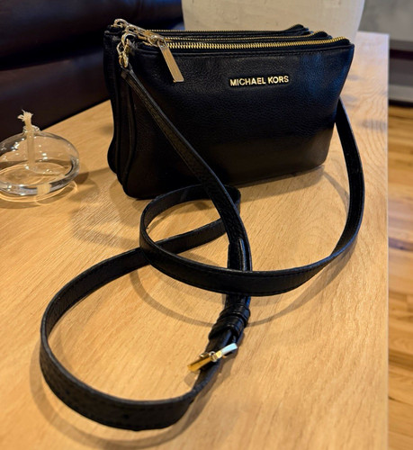 Michael kors black pebbled - kors,