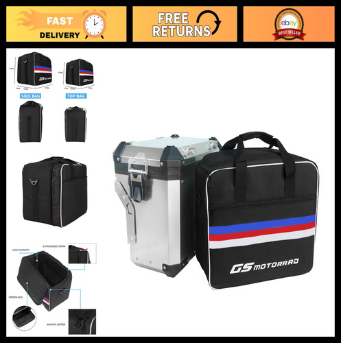 Expandable motorcycle luggage - expandable,