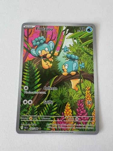 Pokemon card flotajou - pokemon,