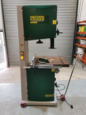 SUPERB RECORD POWER BS500 18" 230V 11" CAPACITY BANDSAW NOTTINGHAM REF5948