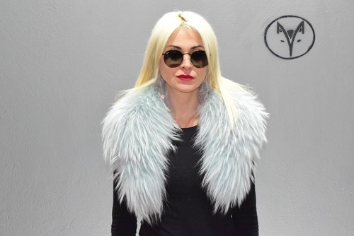 Fur finn raccoo collar neck - raccoo,